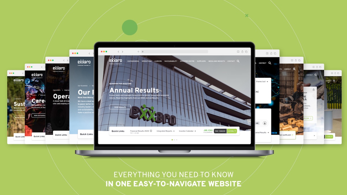 Exxaro – Corporate Website