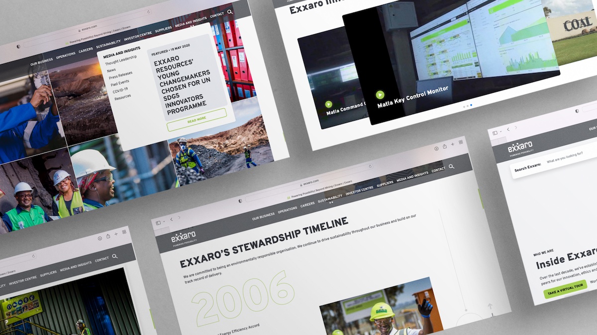 Exxaro – Corporate Website